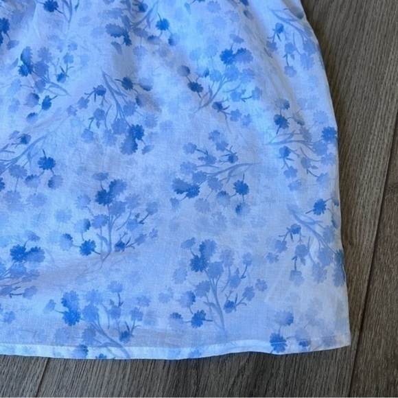 J. Crew Cotton Voile Embroidered Pajama Tank In Watercolor Size Medium - Picture 2 of 14